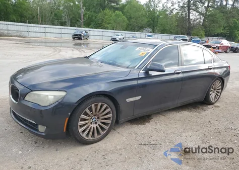 2009 BMW 750 Li из США, поврежденный, VIN WBAKB83569CY59885